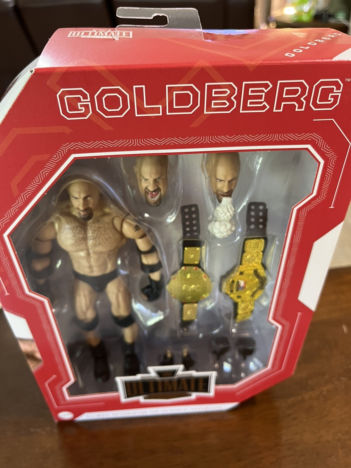 WWE Ultimate Edition Goldberg Wrestling Action Figure 6&rdquo; WWF Mattel Amazon New