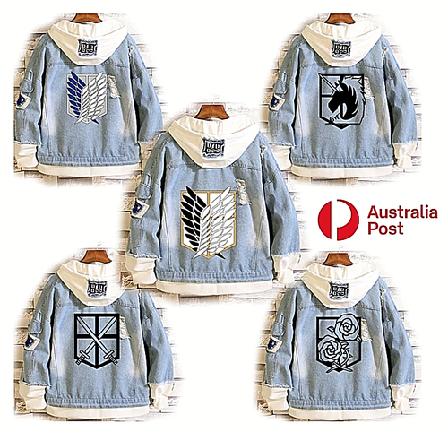 Attack on Titan Jeans Jacket Scout 