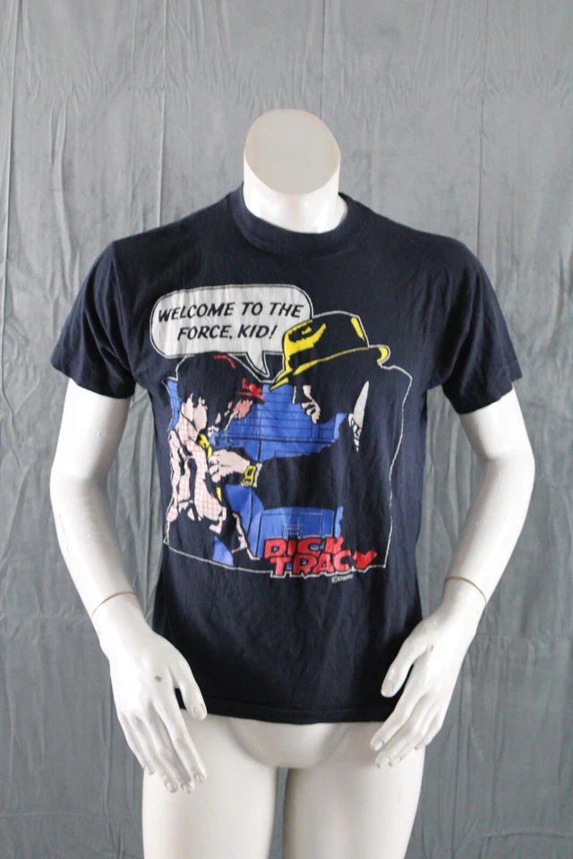 Camiseta gráfica Vitnage - Dick Tracy Welcome to the Force Kid - Mediana para hombre Foto 4 de 4