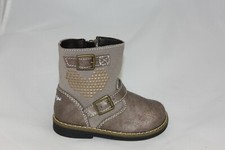 PRIMIGI stivale tronchetto pelle tortora bimba oro 19 20 23 24 25 saldi