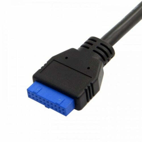 System-S USB Cable Type A 3.0 On 20pin Motherboard Header Aufwärtskabel For - Afbeelding 3 van 3