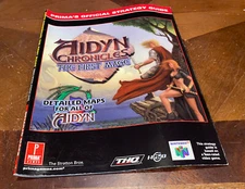 VINTAGE 2001 PRIMA GAMES MAGAZINE AYDN CHRONICLES THE FIRST MAGE DETAILED MAPS