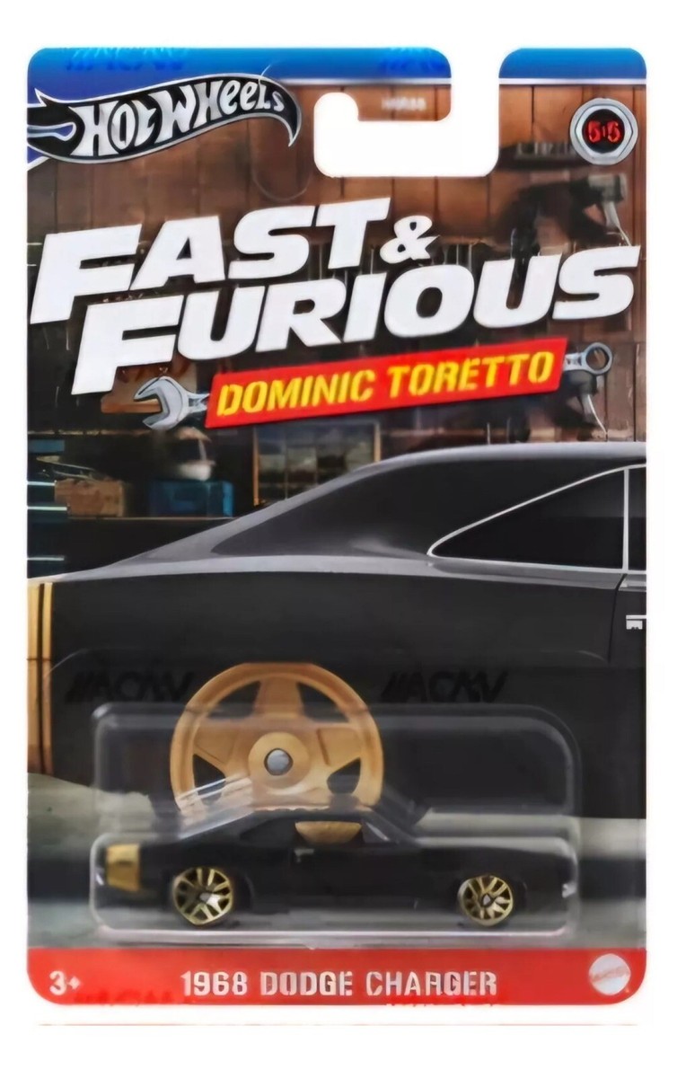 Complete Set 5 Hot Wheels 2024 New Fast And Furious Dominic