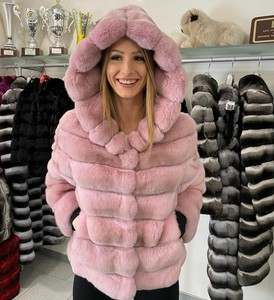 rabbit fur jacket ebay