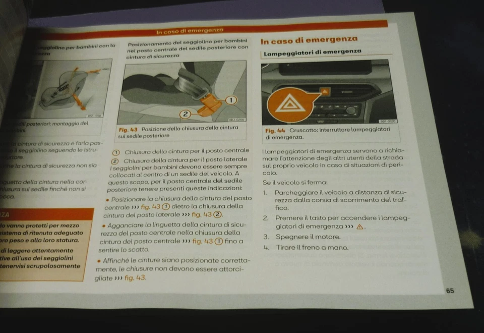 Libretto manuale istruzioni uso e manutenzione Seat ARONA anno 2022/2023 - Immagine 2 di 2