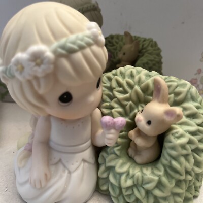 Precious Moments Life's Always Greener With You By My Side cc179001 Brand New!