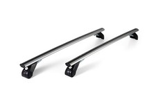 MODULA Compact Bar Alu Dachträger Paar für Hyundai I20 (GB) / I30 (GD) Fixpunkt