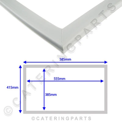 GENUINE ELECTROLUX 099531 COUNTER FRIDGE TABLE RUBBER GASKET SEAL 415mm x 585mm