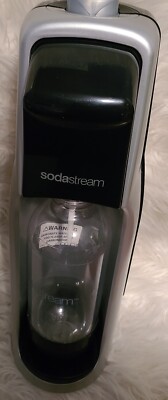 Soda Stream A200 Black and Silver Bundle 2x-units 2x-bottles 1x- CO2 canister