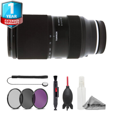 Tamron 50-300mm f/4.5-6.3 Di III VC VXD Lens -7pc Essentials Bundle+1Yr Warranty