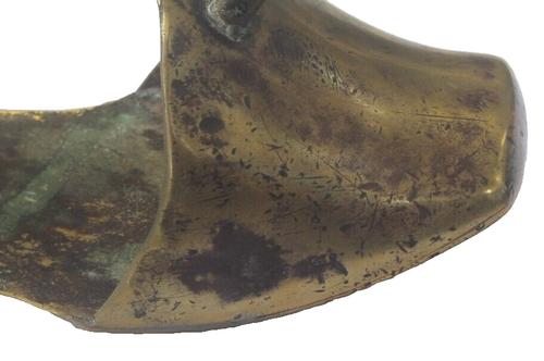 Antique South American Brass Slipper Sidesaddle Stirrup - Picture 9 of 9