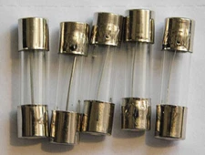(5) T15A 15A 250V 5X20mm (3/16" x 3/4") SLOW BLOW Glass Fuse - Fast USA Shipping