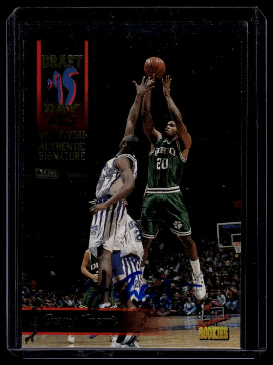 Gary Trent Basketball Autographed Sports Trading Cards