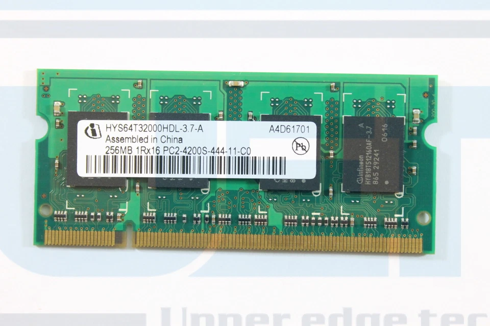 Laptop Name Brand Memory 256MB PC2-4200S DDR2 533MHz Samsung Hynix Nanya Elpida - Image 3 of 3