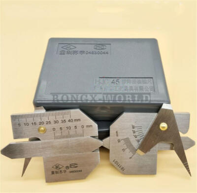 1PC New Welding Seam Gauge Bead Gage Inspection Ruler Single Track HJC45 #F3