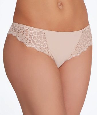 Simone Perele Imprevue Pink Lace Tanga Thong L52756 Size Large (4 EUR)