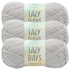  3 Pack Lion Brand Yarn 144-150BC Lazy Days Yarn, Wind Chime