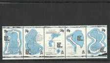 BIOT SG147A-151 18TH CENTURY MAPS SET MNH