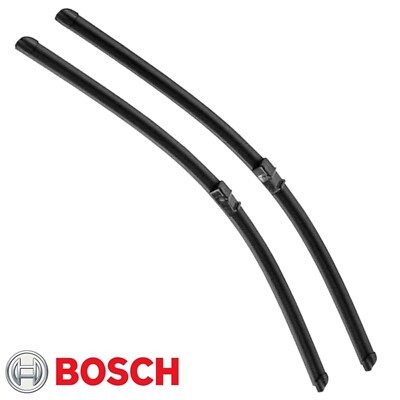 2008-17 Mercedes C CLS E 600mm 24'' Windshield Wiper Blade Set OEM Bosch Aerotwin