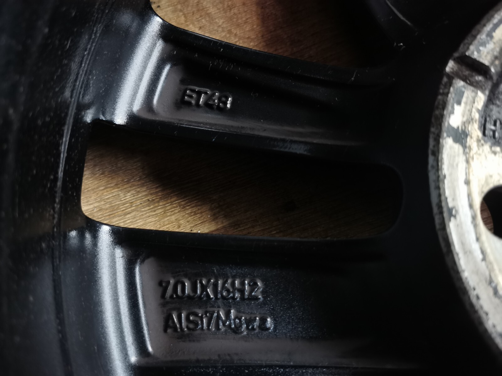 1x Original Aluminium Rim Dublin VW Golf 8 VIII 5H0601025T Rim 7Jx16