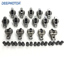 For SBC 350 1.50 Ratio 3/8" Self-aligning Stainless Steel Roller Rocker Arm Set