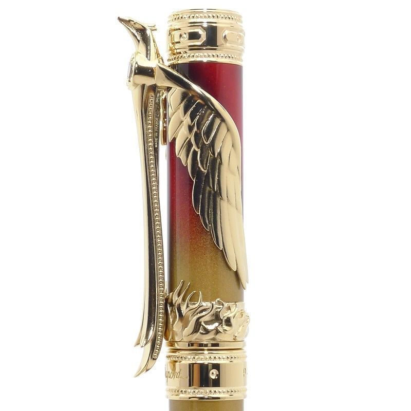 DU PONT STREN 5lb 未開封11個セット ストレーン S.T. Dupont Line D Atelier Sunburst Red Fountain Pen