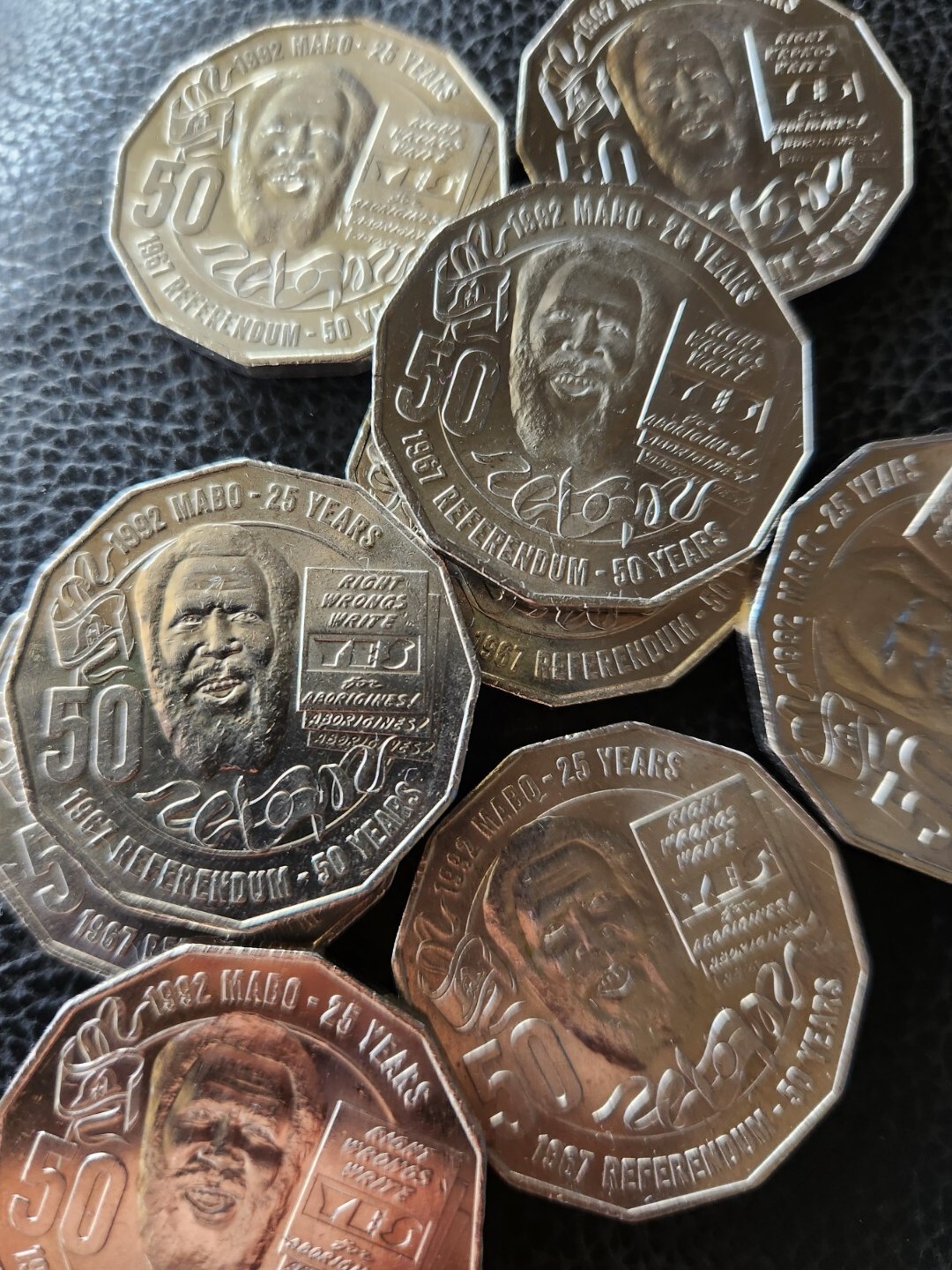 2017 Australian Fifty cent 50c coin EDDIE MABO ex RAM Mint Bag