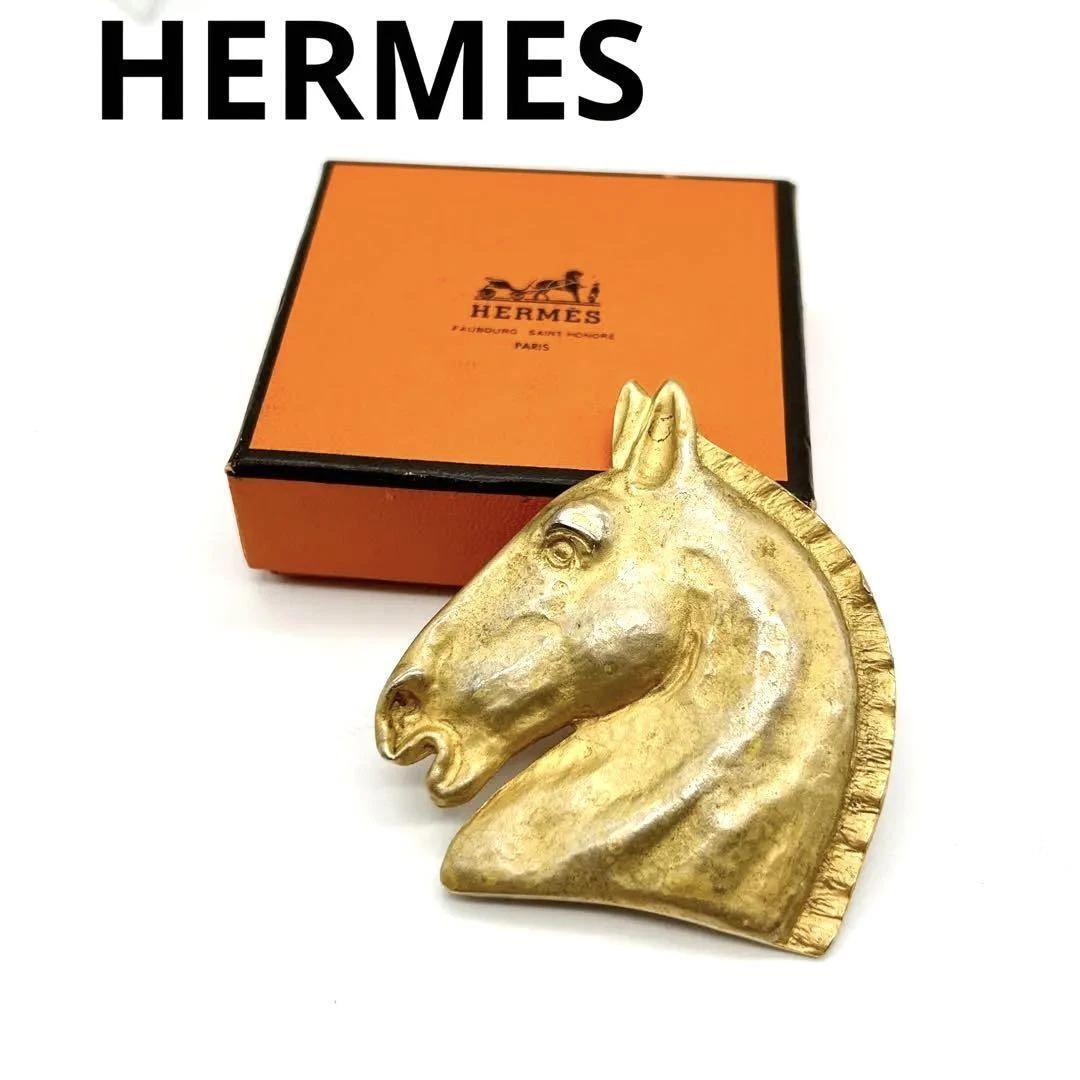 Hermes sale brooch pin
