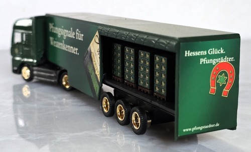 Pfungstädter Sign. f. Weizenkenner Minitruck Werbetruck Sammeltruck 1:87 - Bild 5 von 7