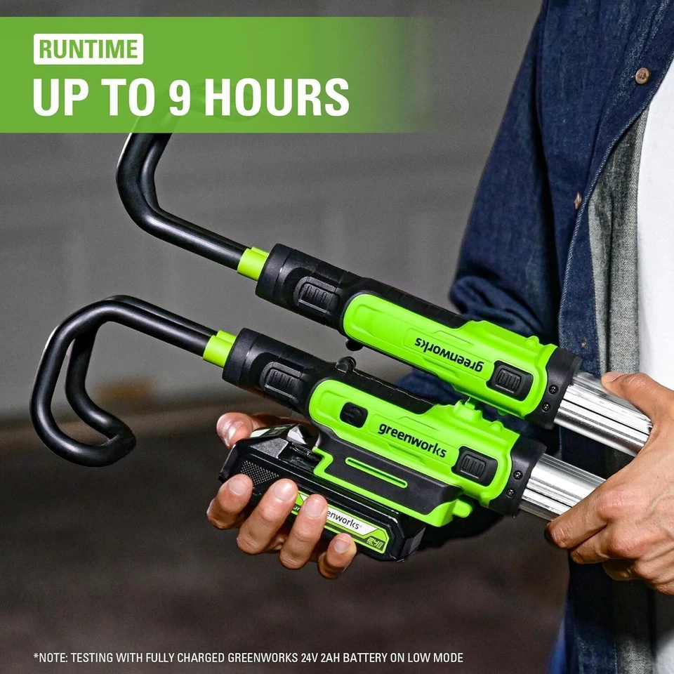 Greenworks 24V Max 1200 Lumens Under Hood Mechanic Work Light, Tool Only - Image 3 of 4