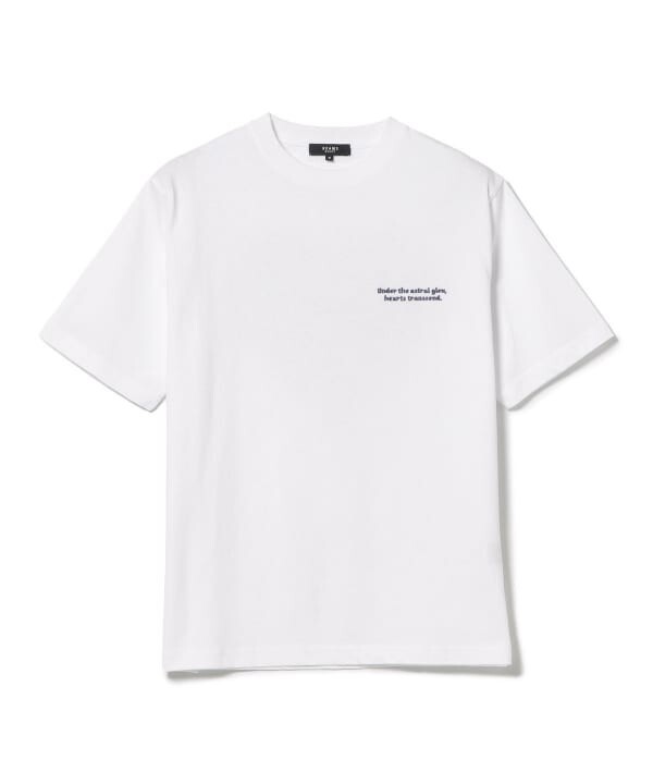 (ASK availability First)  BEAMS Heart Star Back Print T-shirt new