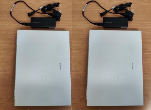 Joblot 2x SONY VAIO VGN-N31Z PCG-7Y1M 15.4" Laptops Intel 1gb 120gb USB WiFi VGA - Afbeelding 1 van 11