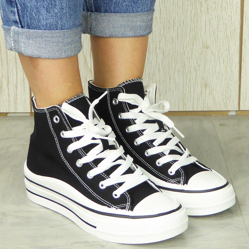 Cheap canvas high top sneakers top