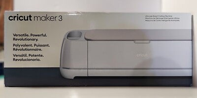 Cricut Maker 3 Ultimate Smart Die Vinyl Craft Cutting Machine 2008334 OPEN BOX