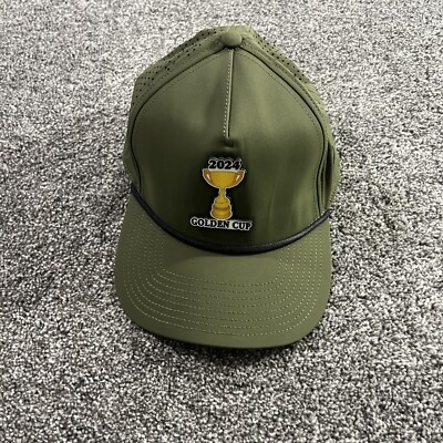 Branded Bills Golden Cup, 2024 Europe Team Men's Rope Hat Green One Size