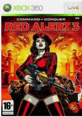 Xbox 360 Command & Conquer Alarmstufe Rot 3 PAL Spielanleitung Poster Wendehülle