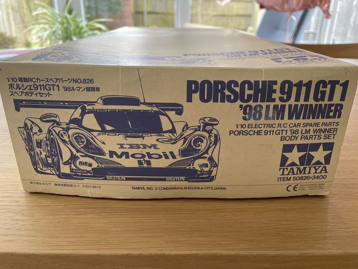 タミヤ ラジコン F103 ポルシェ911GT1 98ル・マン優勝車 ボディ