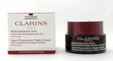 Clarins Super Restorative Night Cream All Skin Types 50 ml./ 1.7 oz. New
