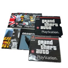 GTA Grand Theft Auto Collectors Addition PS1 Complete With Sleeve, Manuals, Maps