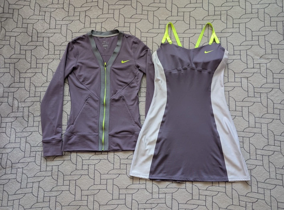 ● RARO SHARAPOVA FRANCÉS ABIERTO 2013 TENIS VESTIDO FALDA CHAQUETA NIKE TALLA MUJER ● Foto 2 de 4