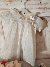 Vintage Baby Clothes 1950s 13 Piece Lot Dresses Shoes