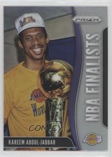 2019-20 Panini Prizm NBA Finalists Silver Prizm Kareem Abdul-Jabbar #4 HOF 2g6