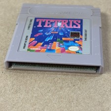 Tetris Nintendo Game Boy DMG-TR-USA-1 Game Cartridge & Case 1989 Untested