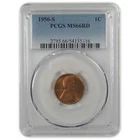 1950 S Lincoln Wheat Cent MS 66 RD PCGS Penny Uncirculated SKU:I22404