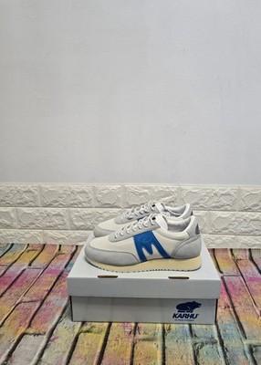 Karhu Albatross 82 Lifestyle Schuhe UK 6,5 Unisex UVP 85£ Foggy Dew / Blau