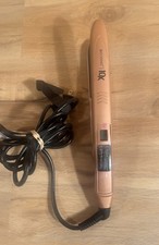 Bio Ionic 10X Flat Iron Hair Straightener Rose Gold w/ Digital Display - Works