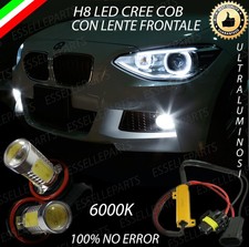 COPPIA LAMPADE FENDINEBBIA H8 LED CREE COB CANBUS BMW SERIE 1 F20 NO ERRORE