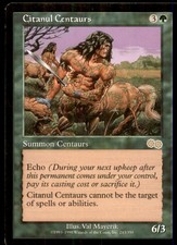 Citanul Centaurs LP Light Play Urza's Saga MTG [12554]