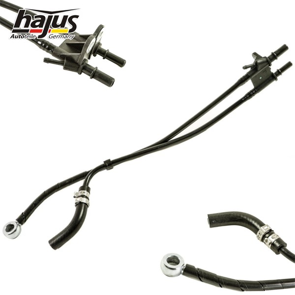 Original Hajus Kraftstoffleitung Schlauch Leckkraftstoff Fiat Ducato Iveco Daily-image