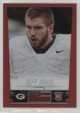 2014 Panini Hot Rookies Rookie Fat Pack Red Prizm 66/149 Jeff Janis #382 0ot5